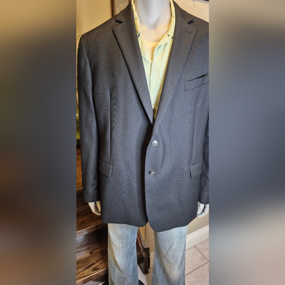 Joseph Abboud Men's Elegant Black Blazer - Picture 6 of 12